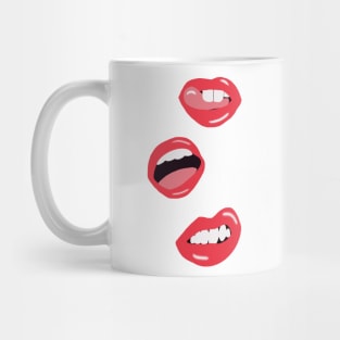 Red Lips Mug